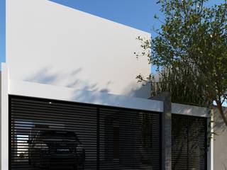 Casa Guerrero, Laboratorio Mexicano de Arquitectura Laboratorio Mexicano de Arquitectura Single family home Concrete White