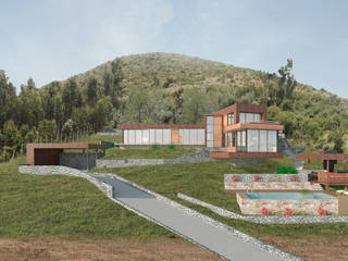 Vivienda el Romero , Uno Arquitectura Uno Arquitectura Moderne Häuser Holz Holznachbildung