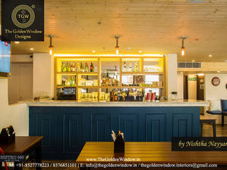 Bistro 360, Delhi, The Golden Window Designs The Golden Window Designs حديقة داخلية