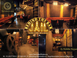 Jail - Behind The Bar, The Golden Window Designs The Golden Window Designs Jardín interior