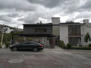 Casa Habitacion., casas eco constructora casas eco constructora Modern houses Concrete