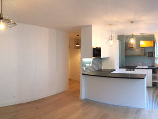 ​Appartement 75116 Paris, 2002 2002 Scandinavian style kitchen