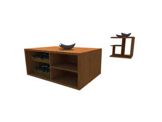 Diseño de Mobiliario, ELA DESIGN ELA DESIGN Living room Wood Wood effect