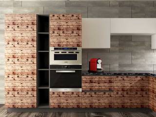 Cucina e soggiorno su misura, 2mgdesignsolution 2mgdesignsolution 現代廚房設計點子、靈感&圖片