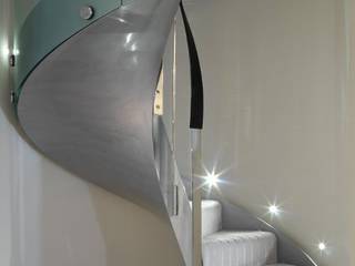 Curved glass balustrades , Ion Glass Ion Glass Escaleras Vidrio