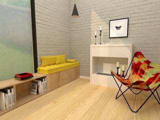 GY EVI, Milimetrekare Tasarım ve Mimarlık Milimetrekare Tasarım ve Mimarlık สวนภายใน ไม้ Wood effect ตกแต่งภายใน