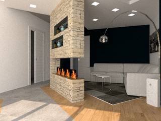 Home in Monopoli, experimenta studio experimenta studio Modern living room Wood Wood effect