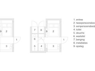 Tiny Cabin, NOHNIK architecture and landscapes NOHNIK architecture and landscapes Casas do campo e fazendas