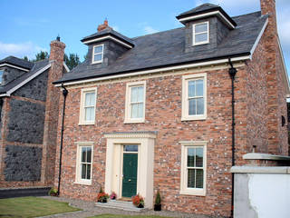 Eco-Townhouse, Antrim, Landmark Designs Landmark Designs Single family home Bricks