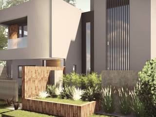 Vivienda Unifamiliar Cruz de Piedra, Be&Sa Arquitectura y Diseño Be&Sa Arquitectura y Diseño Detached home Wood Wood effect