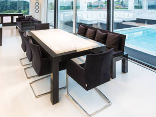 Designer Tisch, Luis Design Luis Design Modern dining room Quartz