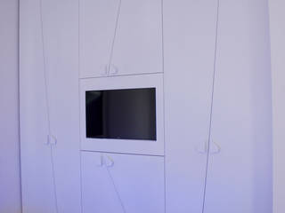 casa domotica, Giemmecontract srl. Giemmecontract srl. Camera da letto minimalista