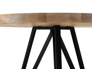 Stół Mine Wood, Nuua Nuua Industrial style dining room Wood Wood effect