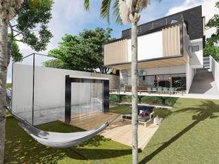 Casa LA, Daniela Andrade Arquitetura Daniela Andrade Arquitetura บ้านและที่อยู่อาศัย