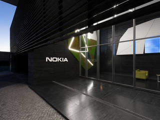 Escritório Nokia, Traços Interiores Traços Interiores Modern study/office