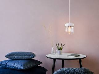 Acorn Branco, Light & Store Light & Store Ruang Keluarga Gaya Skandinavia
