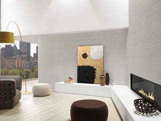 Loft, Love Tiles Love Tiles Living room