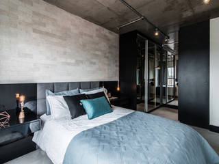 Maxhaus, Débora Vassão Arquitetura e Interiores Débora Vassão Arquitetura e Interiores Industrial style bedroom