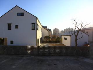 김해시 중목구조 주택, 블루하우스 코리아 블루하우스 코리아 Case moderne