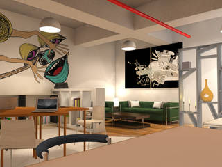 Interior Office UCEC, Studio Slenpan Studio Slenpan