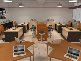 Interior Office UCEC, Studio Slenpan Studio Slenpan
