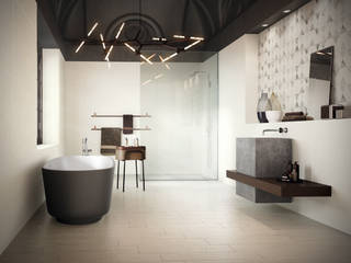 Essentia, Love Tiles Love Tiles Industrial style bathroom