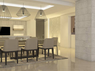 La Llovizna , Spazio Design Spazio Design Modern dining room