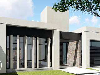 Vivienda Racional Compacta, ARBOL Arquitectos ARBOL Arquitectos Casas de estilo minimalista