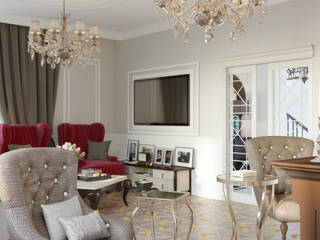 Дизайн дома , Дизайн студия Simply House Дизайн студия Simply House Classic style living room
