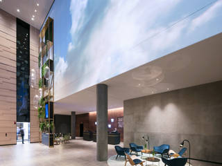 Radisson Blu Mannheim, blocher partners blocher partners مساحات تجارية