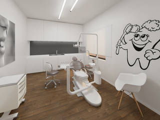Proyecto consultorio dental, MG estudio de arquitectura MG estudio de arquitectura 商业空间 陶器