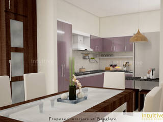 Apartment Interiors, INTUITIVE DESIGN STUDIO INTUITIVE DESIGN STUDIO Moderne Küchen