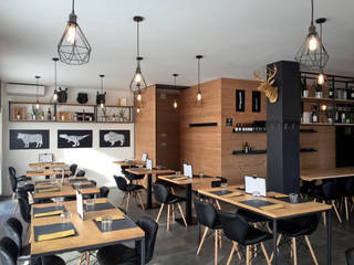 SMOKE HOUSE - Restaurant, TOALDO CRISTIAN TOALDO CRISTIAN Commercial spaces