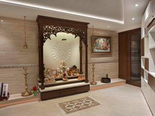 The Warm Bliss, Milind Pai - Architects & Interior Designers Milind Pai - Architects & Interior Designers Minimalist study/office Marble