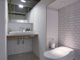 T-HOUSE, .8 / TENHACHI .8 / TENHACHI Eclectic style bathroom Tiles