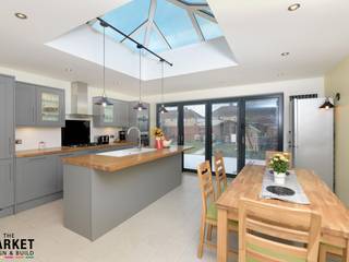 Isleworth House Loft & Rear Extension , The Market Design & Build The Market Design & Build Modern Kitchen