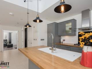 Isleworth House Loft & Rear Extension , The Market Design & Build The Market Design & Build Modern Kitchen