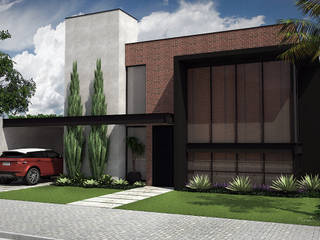 Loft Residencial, Rodrigo Westerich - Design de Interiores Rodrigo Westerich - Design de Interiores Industrial style houses Bricks