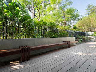 光影靜謐的庭園空間, 大地工房景觀公司 大地工房景觀公司 Garden Furniture
