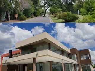 Vivienda Unifamiliar en Barrio Cerrado, SMR arquitectura SMR arquitectura 모던스타일 주택