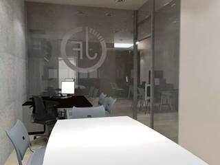 Diseño Interior Oficina , MAHO arquitectura y diseño, C.A MAHO arquitectura y diseño, C.A Modern study/office Glass