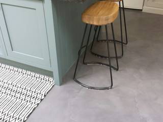 Kitchen Floor in North London , Decora Cement Decora Cement ห้องครัว