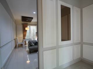 Home sweet home di Grand Galaxy, Exxo interior Exxo interior Modern Corridor, Hallway and Staircase