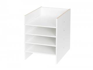 VIERFACH - DIN A4-Fach für Ikea Kallax Regal , NSD New Swedish Design GmbH NSD New Swedish Design GmbH 스칸디나비아 서재 / 사무실 마분지