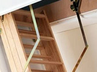 Ahşap Çatı Merdivenleri Montajı, Katlanır Çatı Merdivenleri Katlanır Çatı Merdivenleri Merdivenler