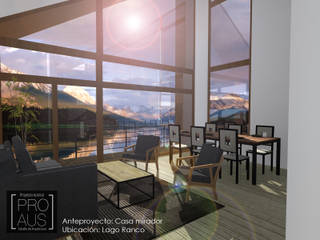 CASA MIRADOR, Pro Aus Arquitectos Pro Aus Arquitectos Living room