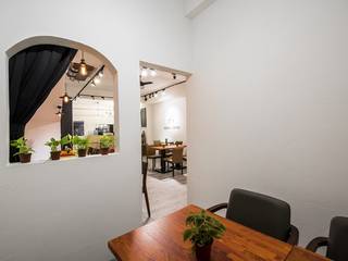 諾馬連鎖咖啡店 哈密店, 捷士空間設計 捷士空間設計 غرفة السفرة