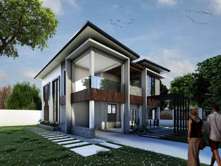 Proposed Two Storey Residential, DJD Visualization and Rendering Services DJD Visualization and Rendering Services Villa