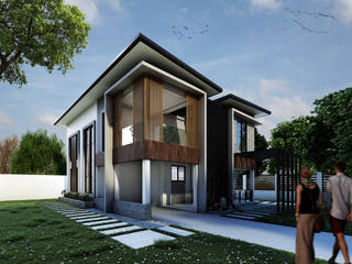 Proposed Two Storey Residential, DJD Visualization and Rendering Services DJD Visualization and Rendering Services فيلا