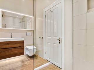 Case Study: Richmond, Surrey, BathroomsByDesign Retail Ltd BathroomsByDesign Retail Ltd Bagno moderno